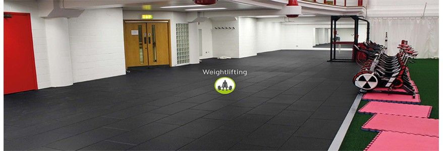 Sportec Base - dale cauciuc pentru zona greutati libere 